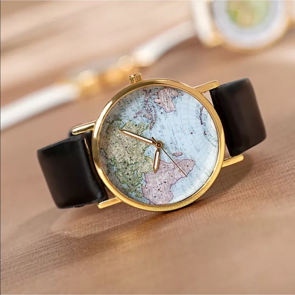 Accessories - Global/world map watches